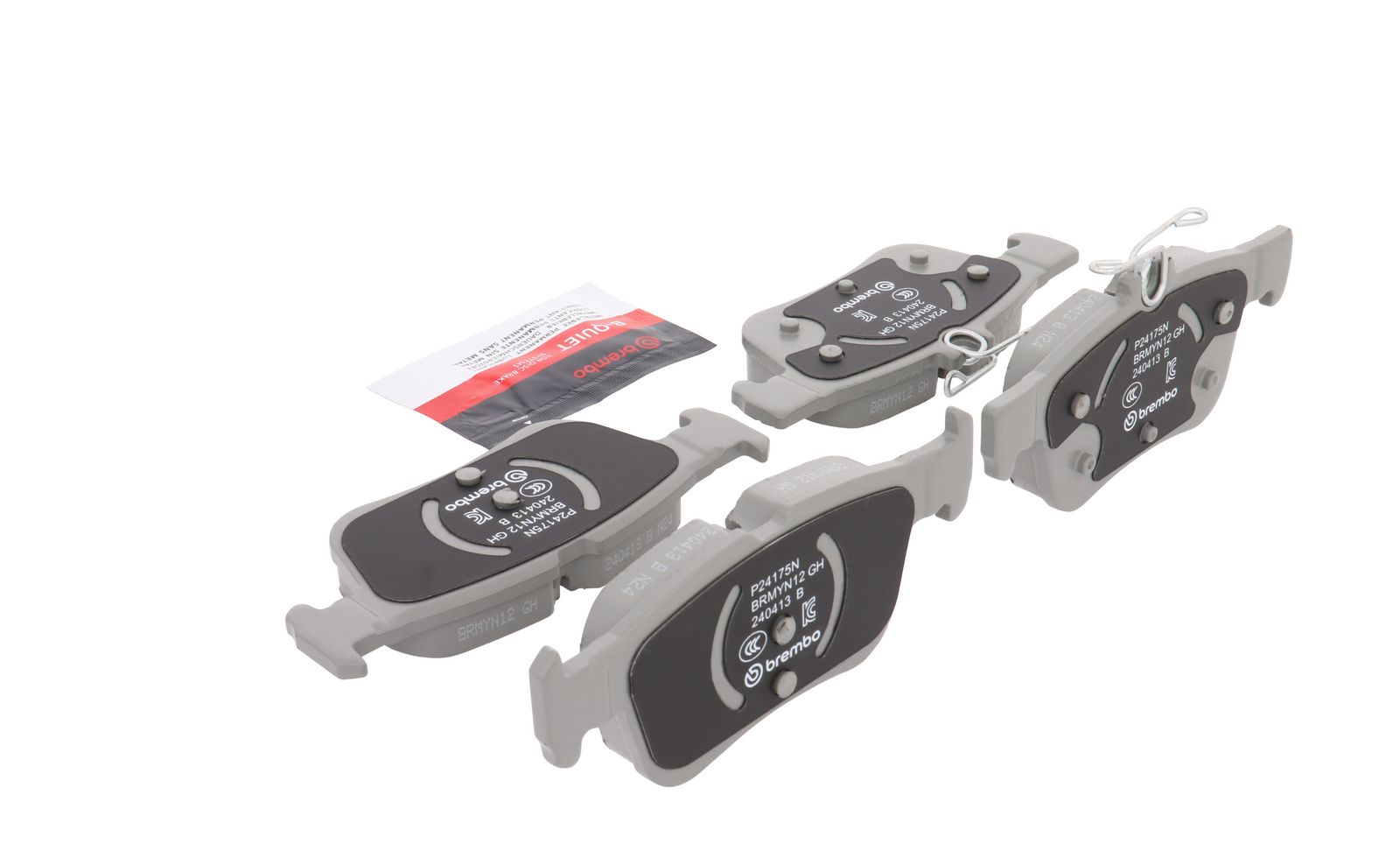 PRIME Ceramic Rear Disc Brake Pad Set - P24175N_16