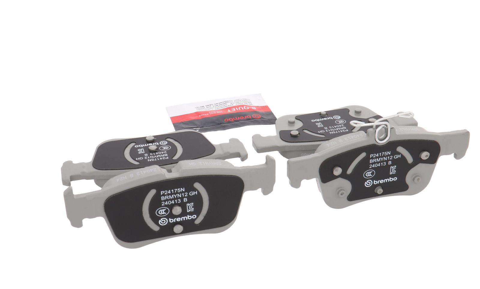 PRIME Ceramic Rear Disc Brake Pad Set - P24175N_18