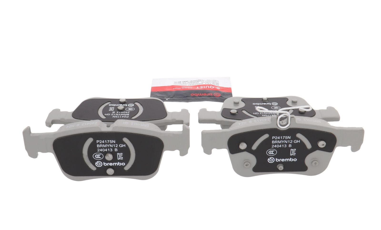 PRIME Ceramic Rear Disc Brake Pad Set - P24175N_19