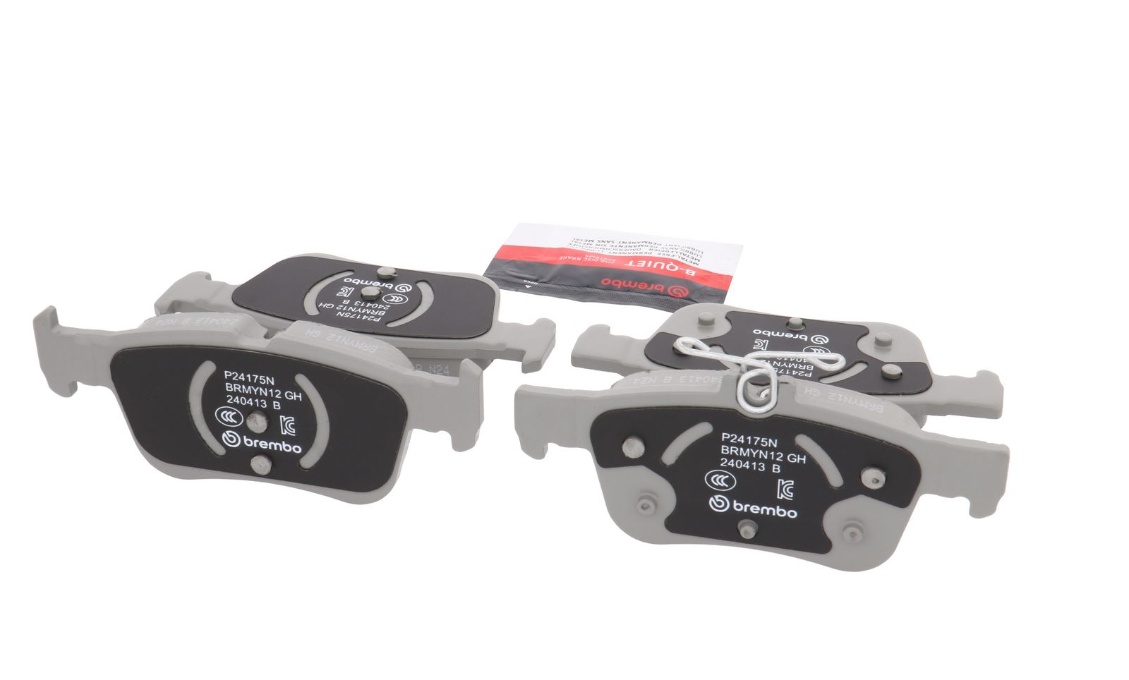 PRIME Ceramic Rear Disc Brake Pad Set - P24175N_20
