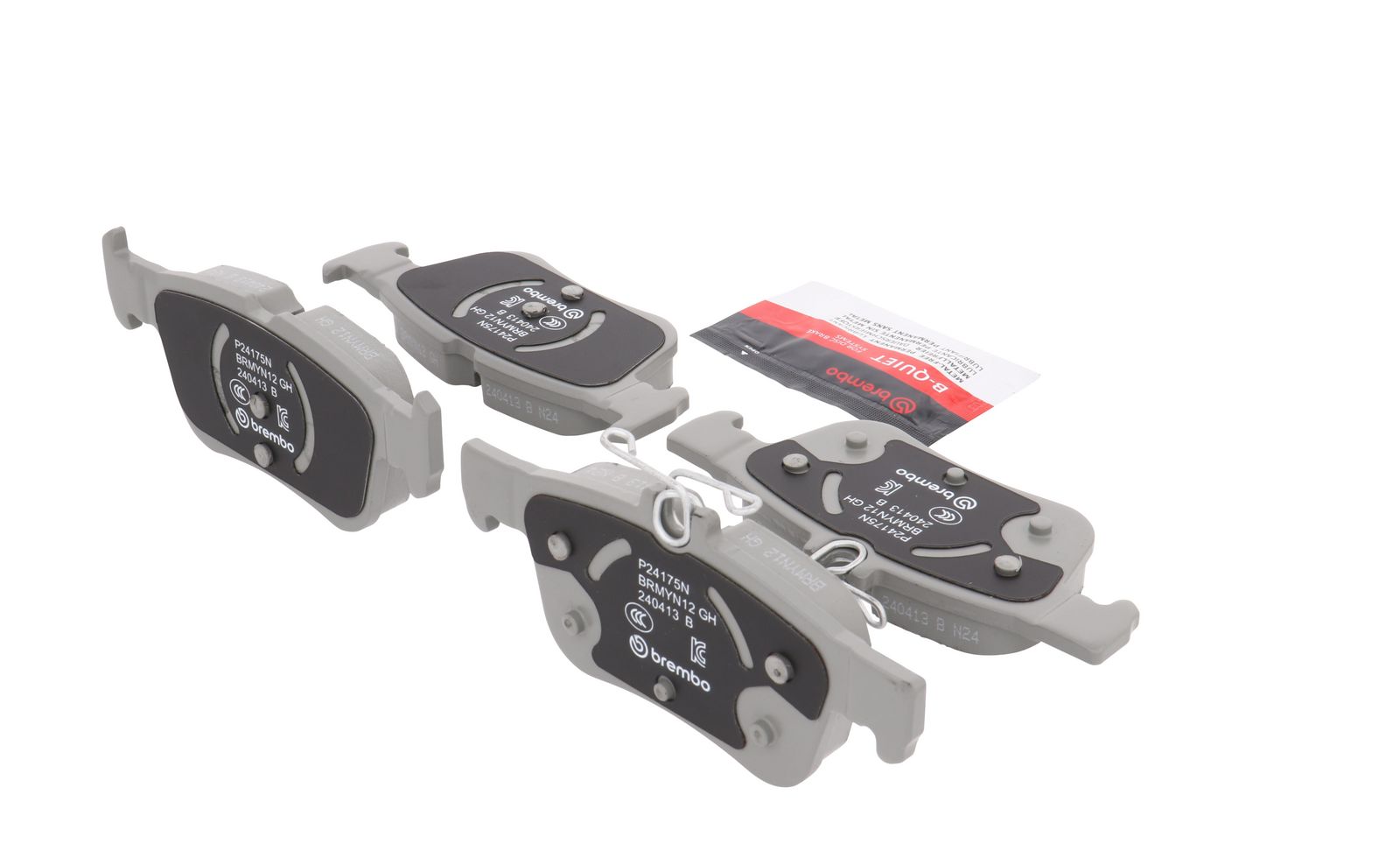 PRIME Ceramic Rear Disc Brake Pad Set - P24175N_22