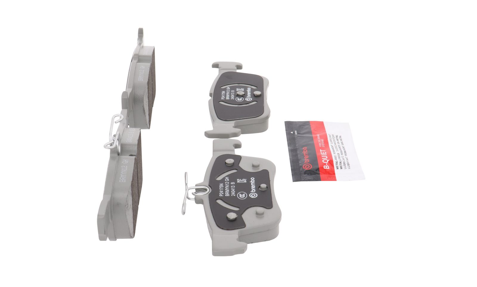 PRIME Ceramic Rear Disc Brake Pad Set - P24175N_25
