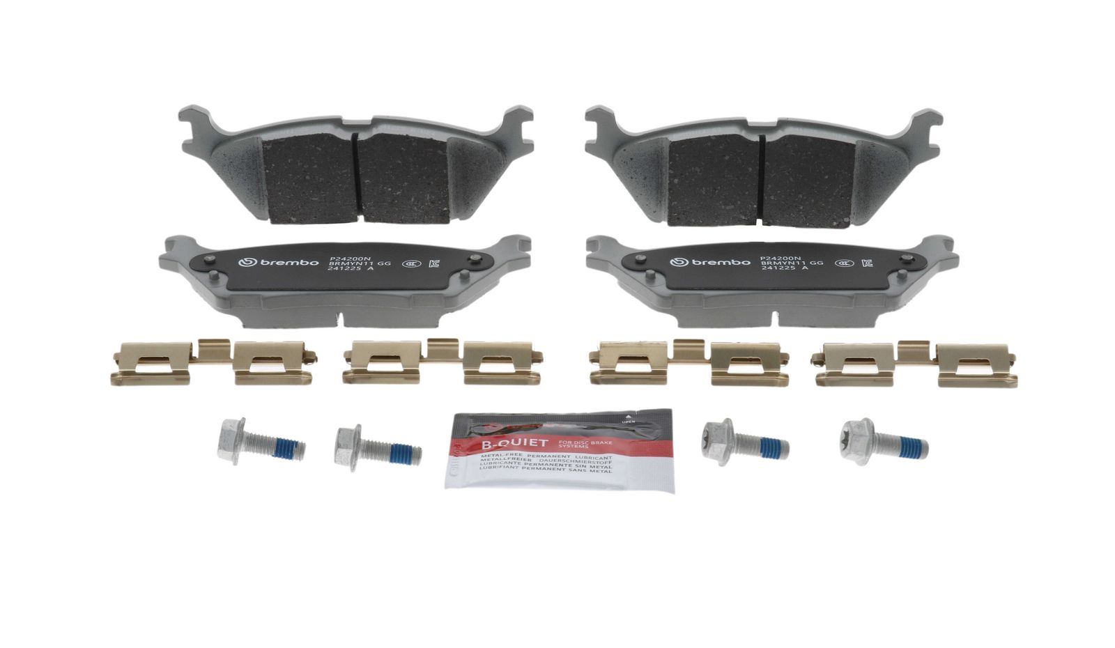 PRIME Ceramic Rear Disc Brake Pad Set - P24200N_07