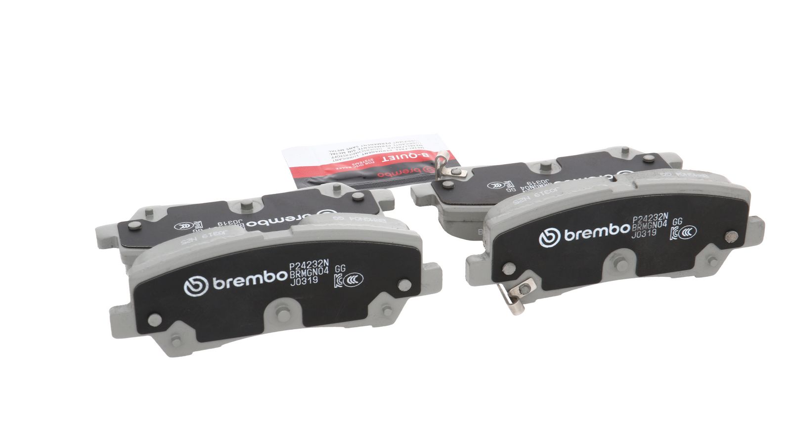 PRIME Ceramic Rear Disc Brake Pad Set - P24232N_13