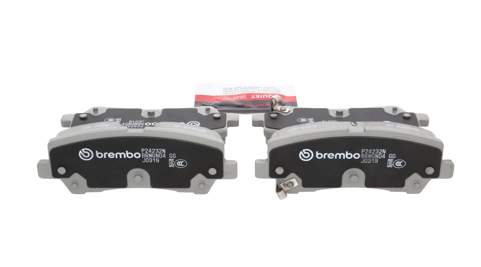 PRIME Ceramic Rear Disc Brake Pad Set - P24232N_14