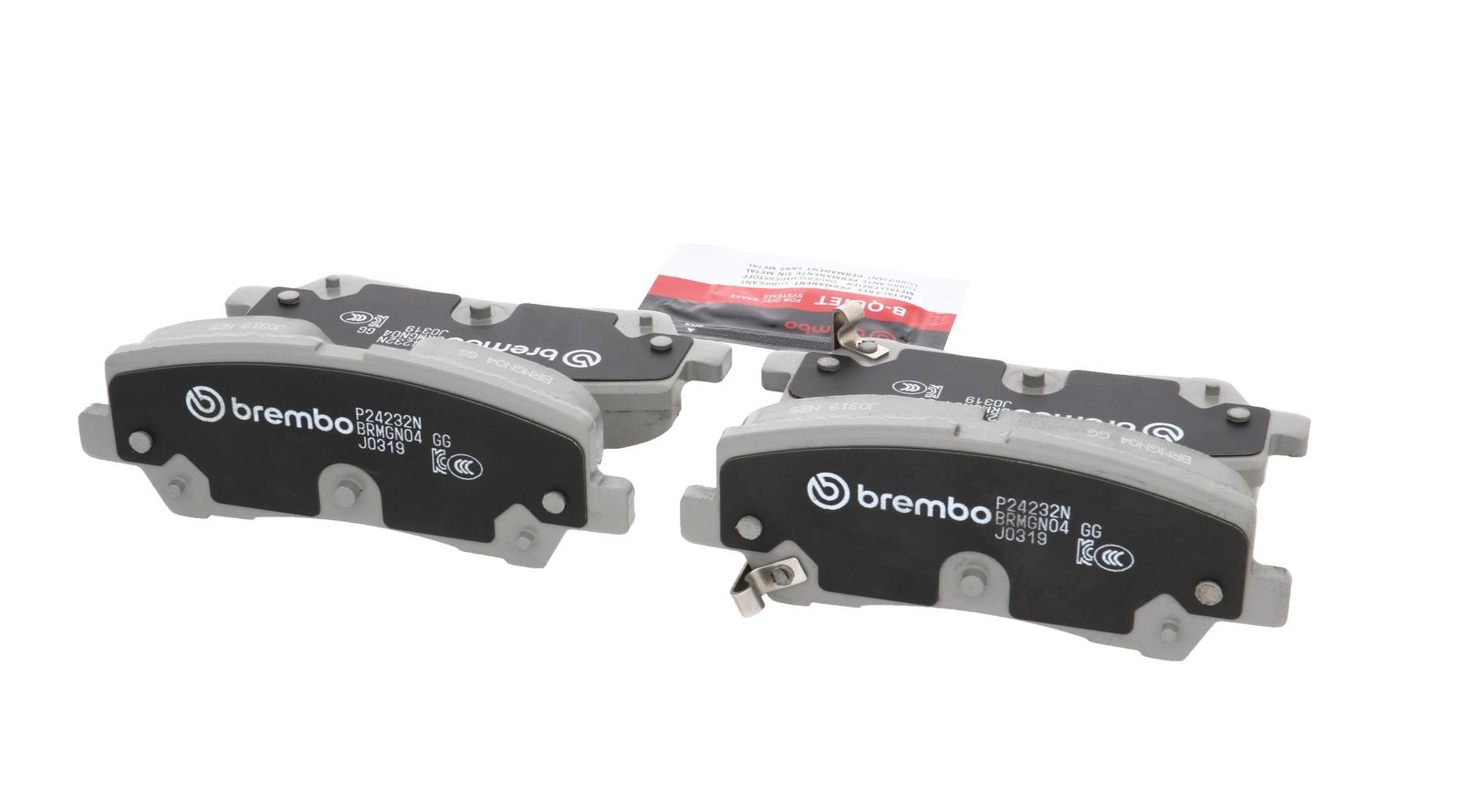 PRIME Ceramic Rear Disc Brake Pad Set - P24232N_15