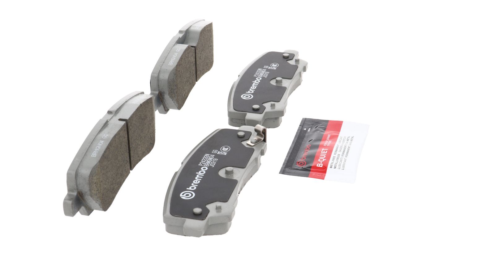 PRIME Ceramic Rear Disc Brake Pad Set - P24232N_21