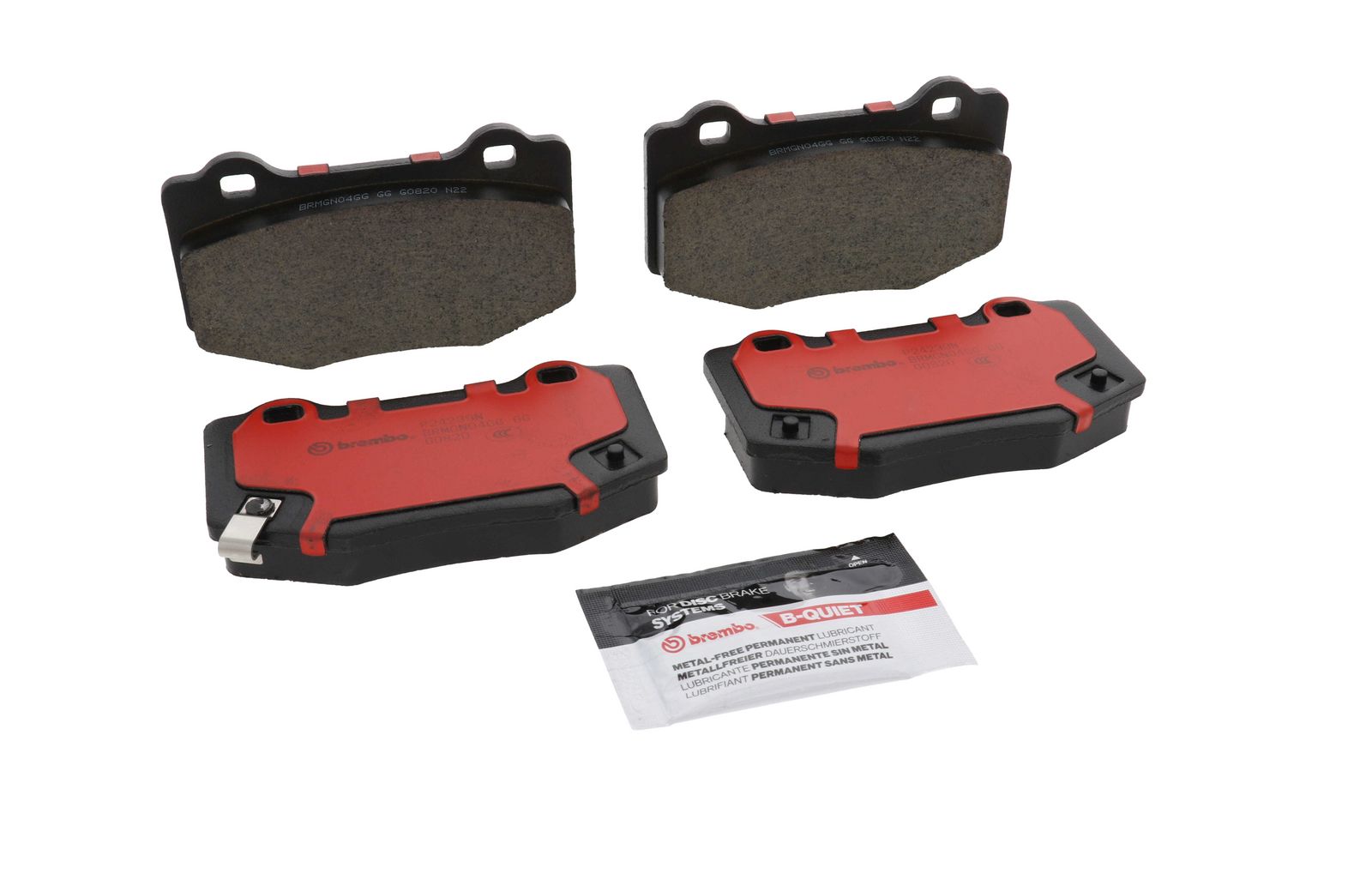 PRIME Ceramic Rear Disc Brake Pad Set - P24239N_25