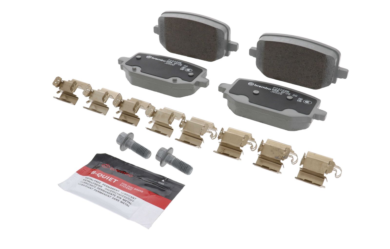 PRIME Ceramic Rear Disc Brake Pad Set - P24249N_04