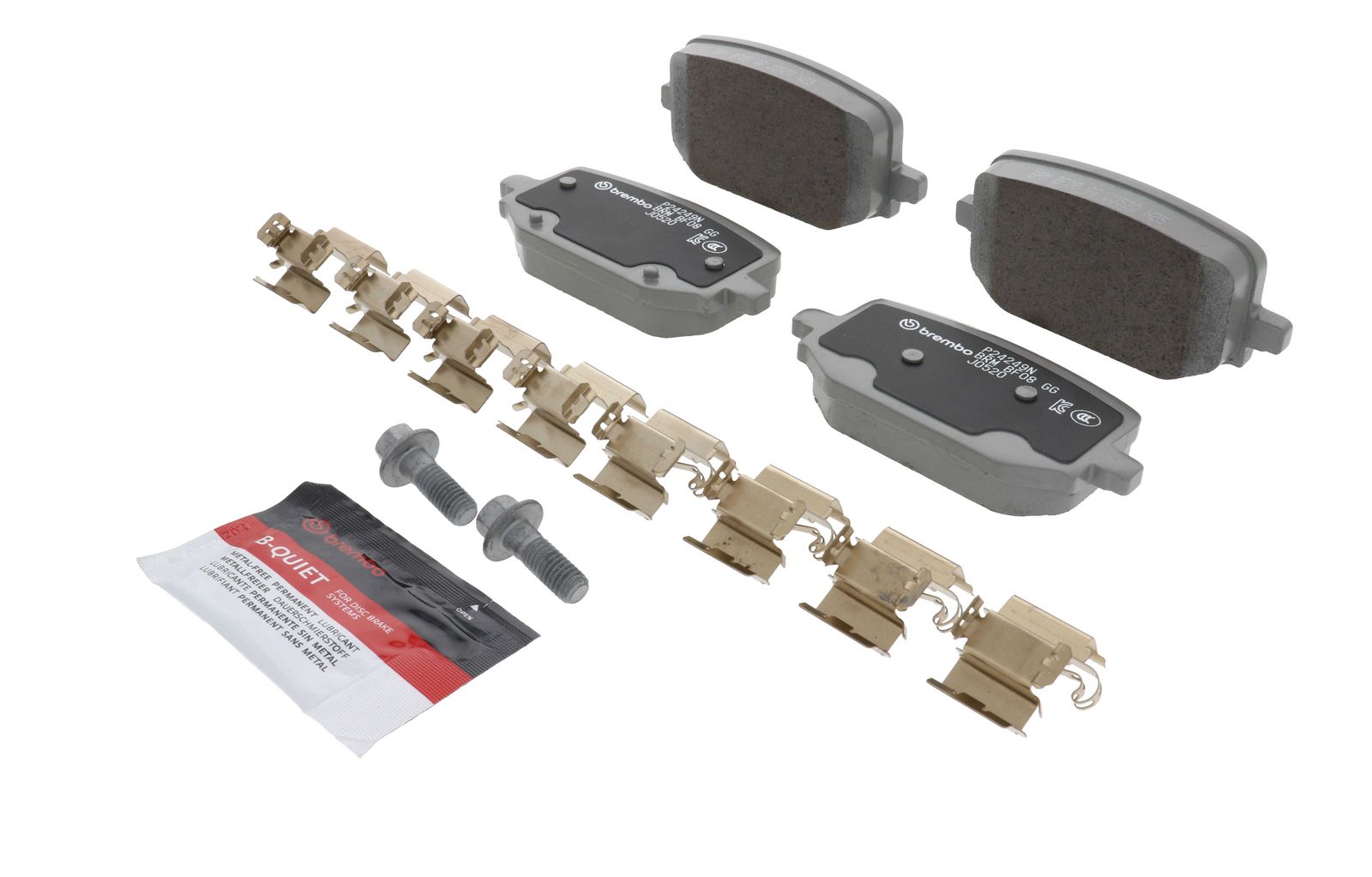 PRIME Ceramic Rear Disc Brake Pad Set - P24249N_05