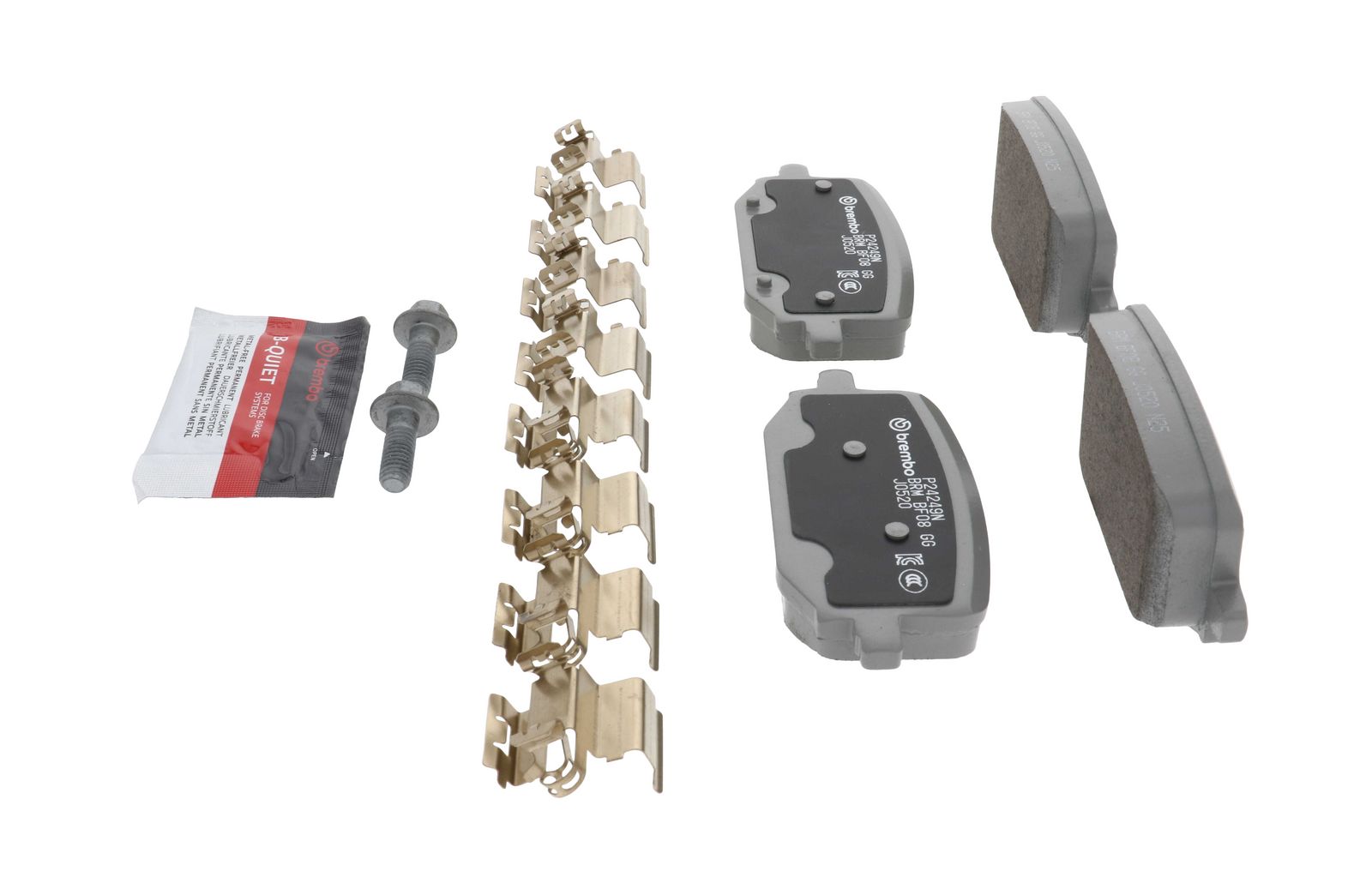 PRIME Ceramic Rear Disc Brake Pad Set - P24249N_08