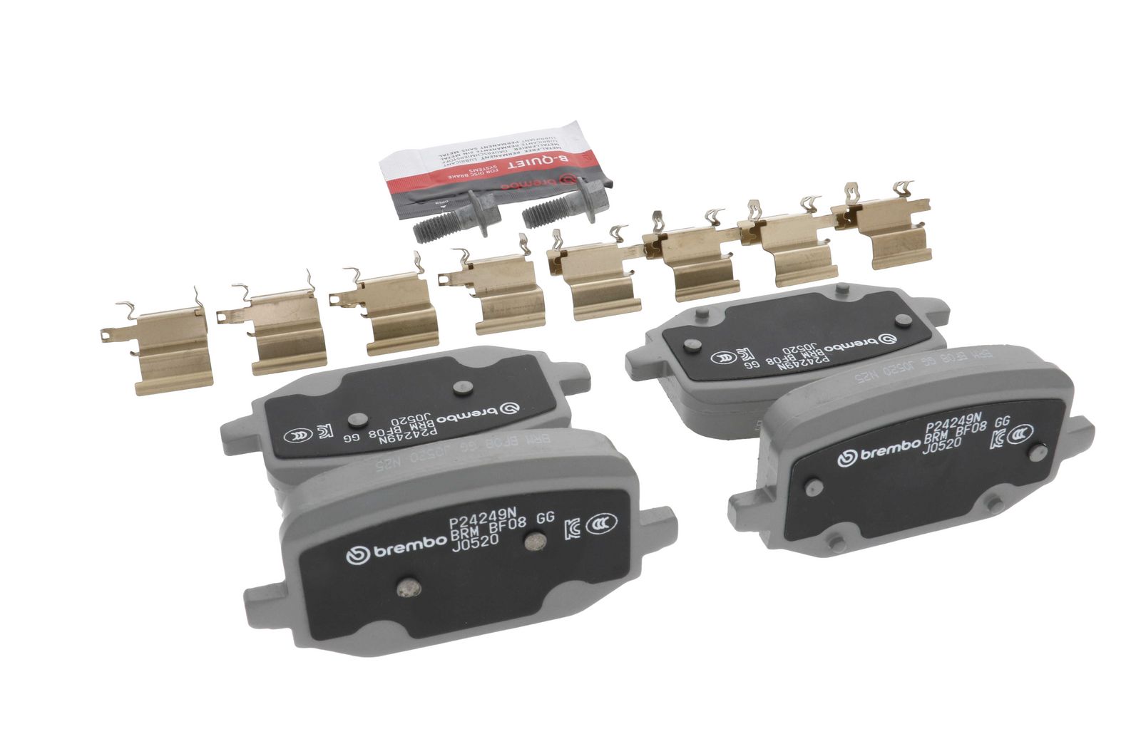 PRIME Ceramic Rear Disc Brake Pad Set - P24249N_13