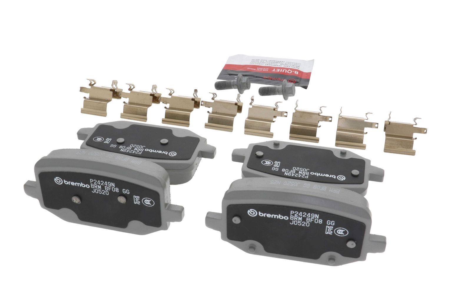 PRIME Ceramic Rear Disc Brake Pad Set - P24249N_15