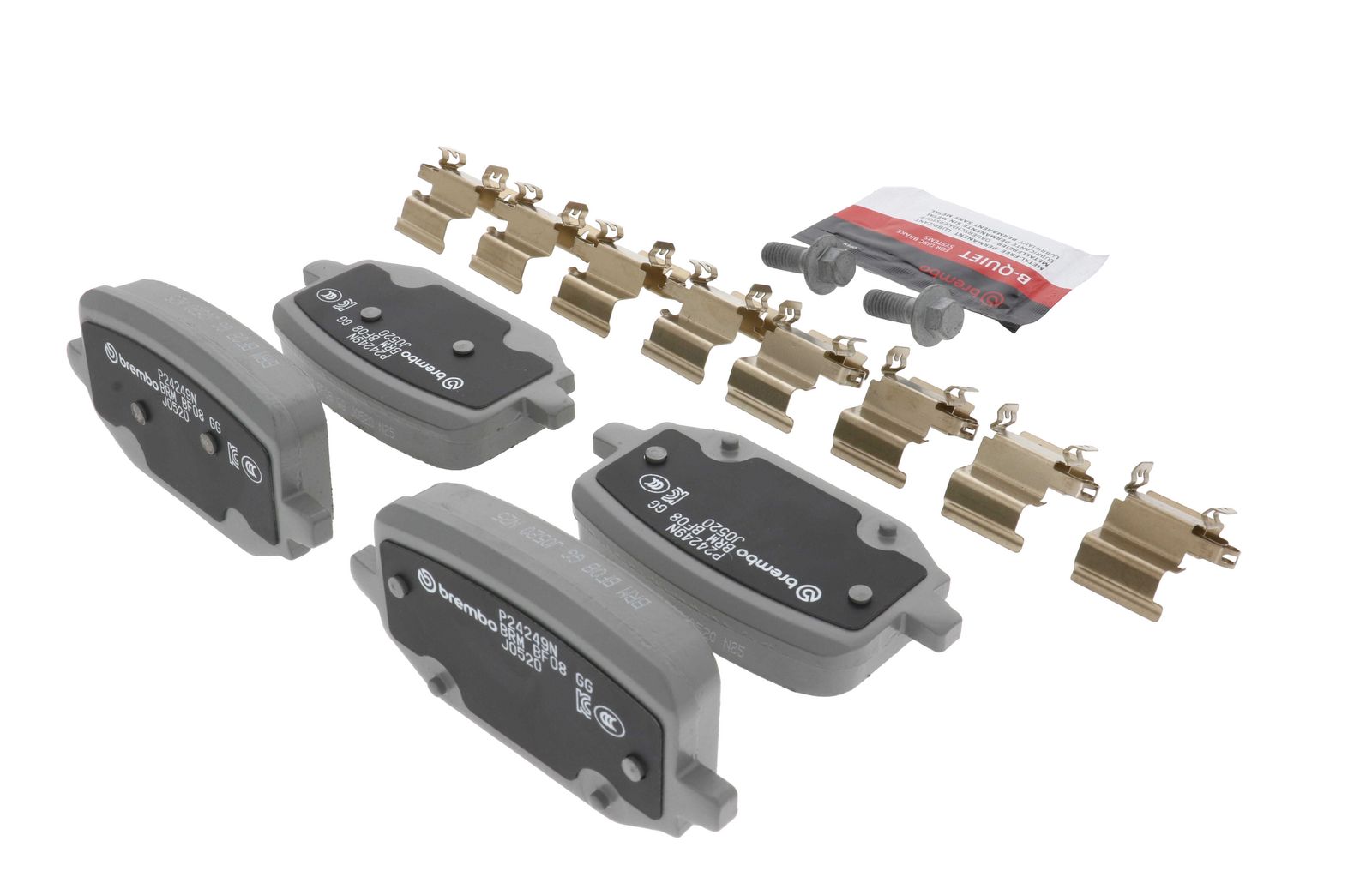 PRIME Ceramic Rear Disc Brake Pad Set - P24249N_17