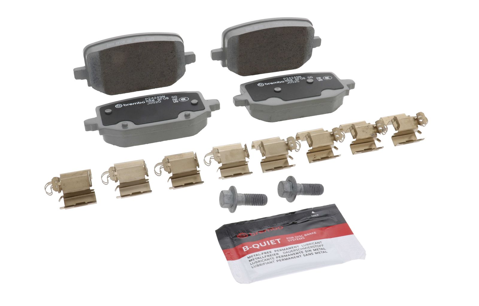 PRIME Ceramic Rear Disc Brake Pad Set - P24249N_25