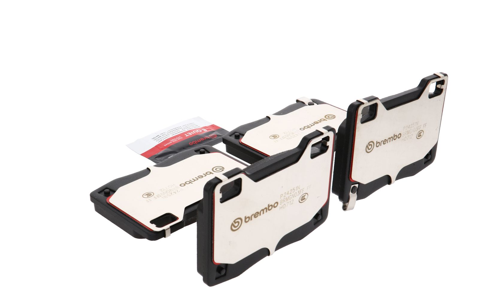 PRIME Ceramic Rear Disc Brake Pad Set - P24251N_10