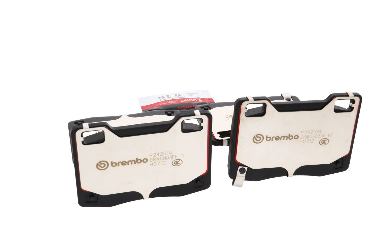 PRIME Ceramic Rear Disc Brake Pad Set - P24251N_12