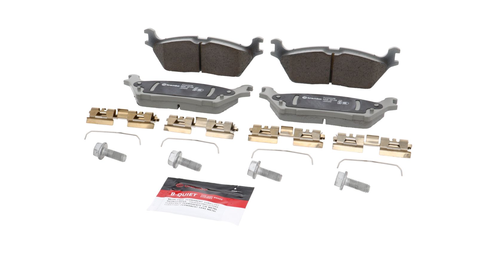PRIME Ceramic Rear Disc Brake Pad Set - P24252N_04