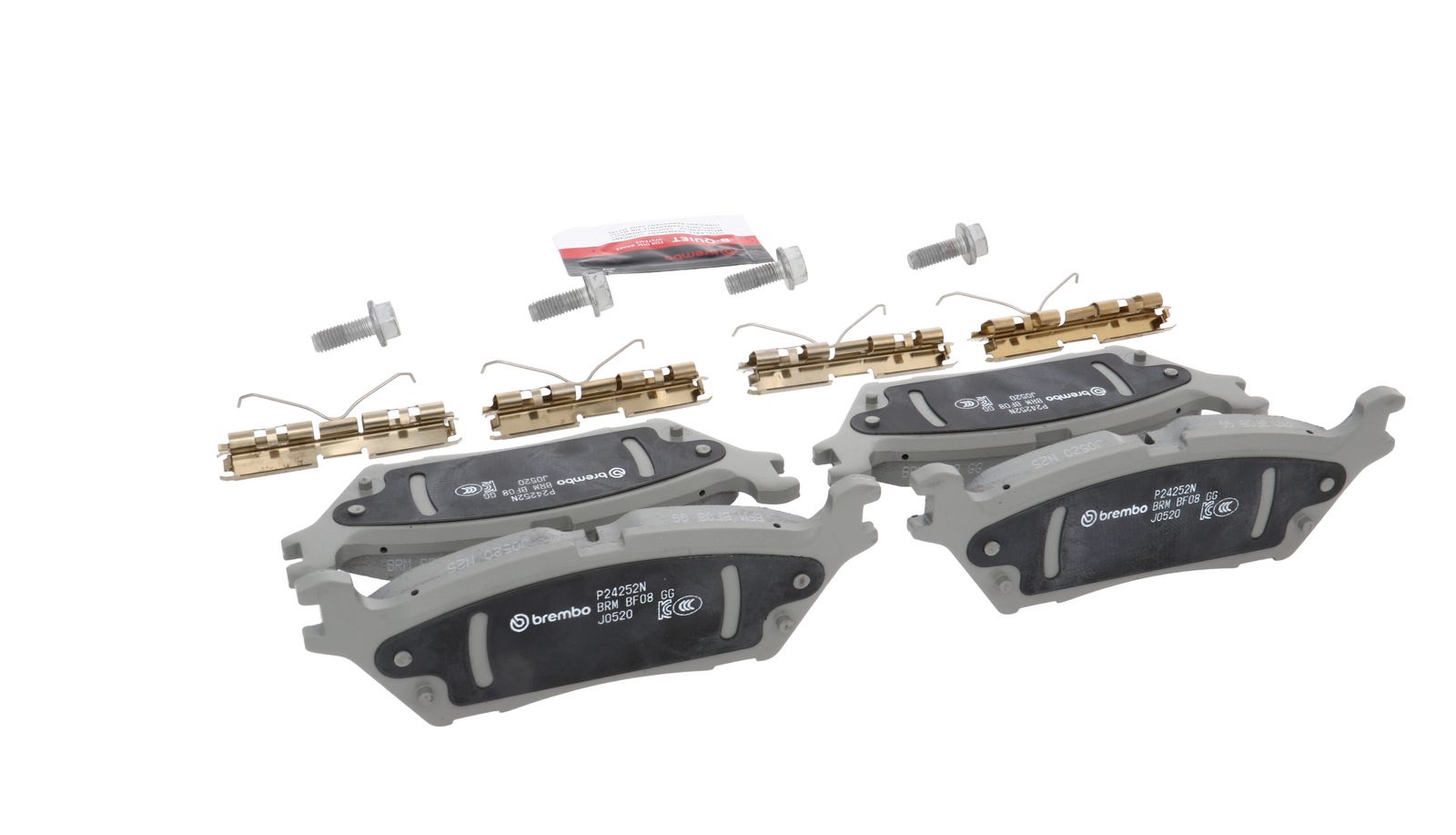 PRIME Ceramic Rear Disc Brake Pad Set - P24252N_14