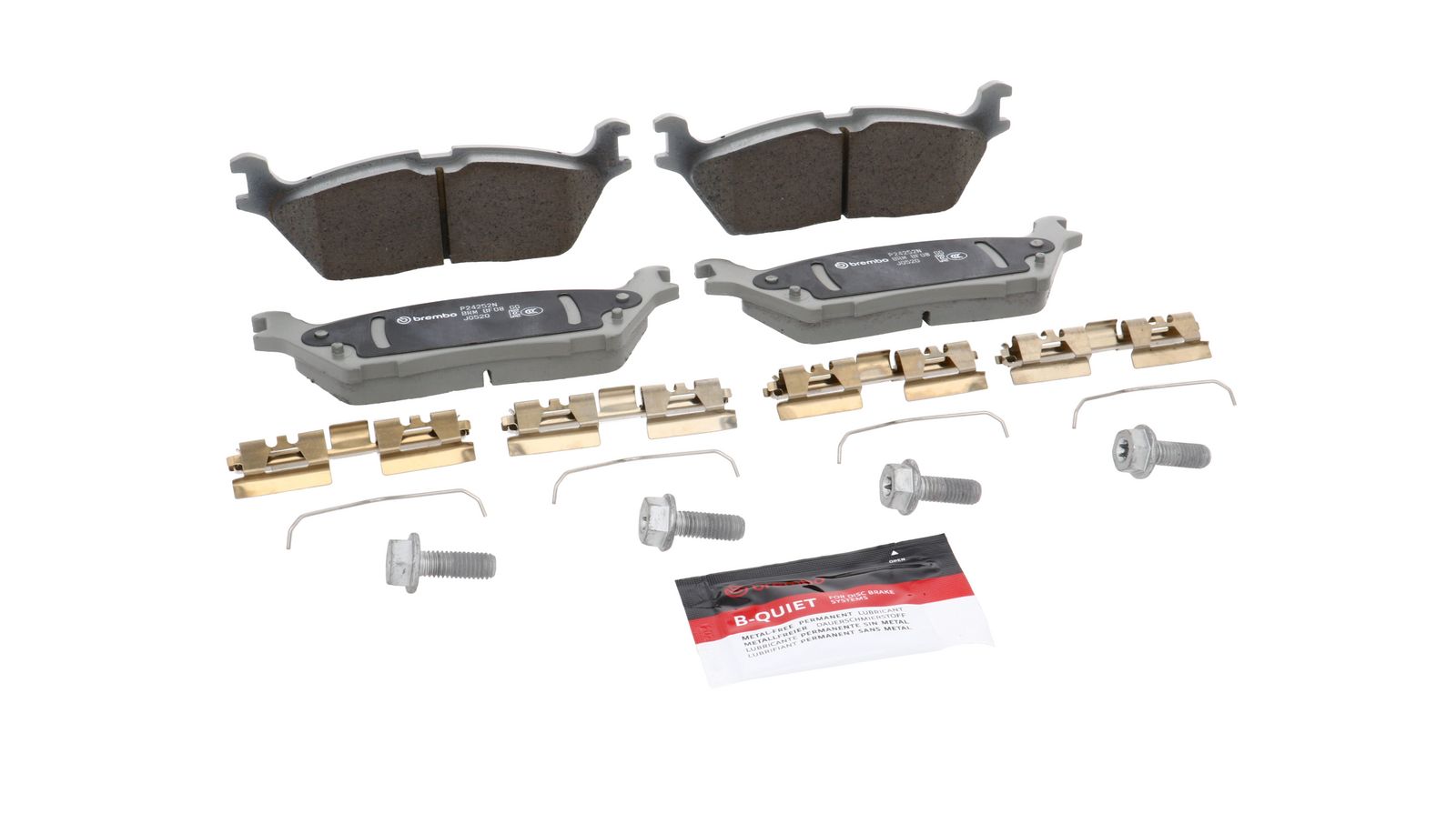 PRIME Ceramic Rear Disc Brake Pad Set - P24252N_26