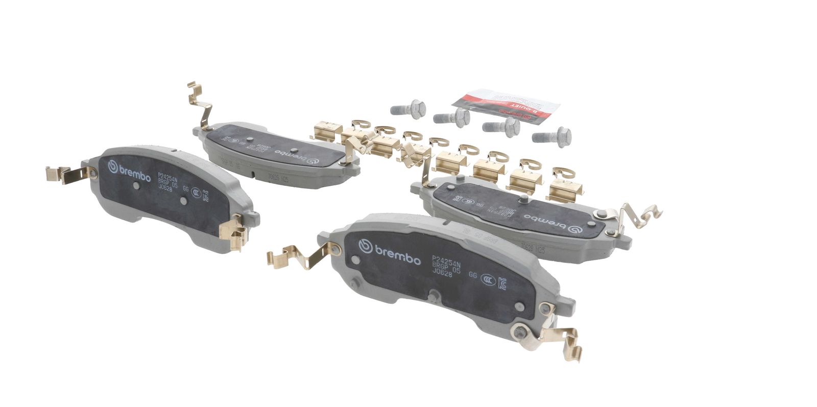 PRIME Ceramic Rear Disc Brake Pad Set - P24254N_17
