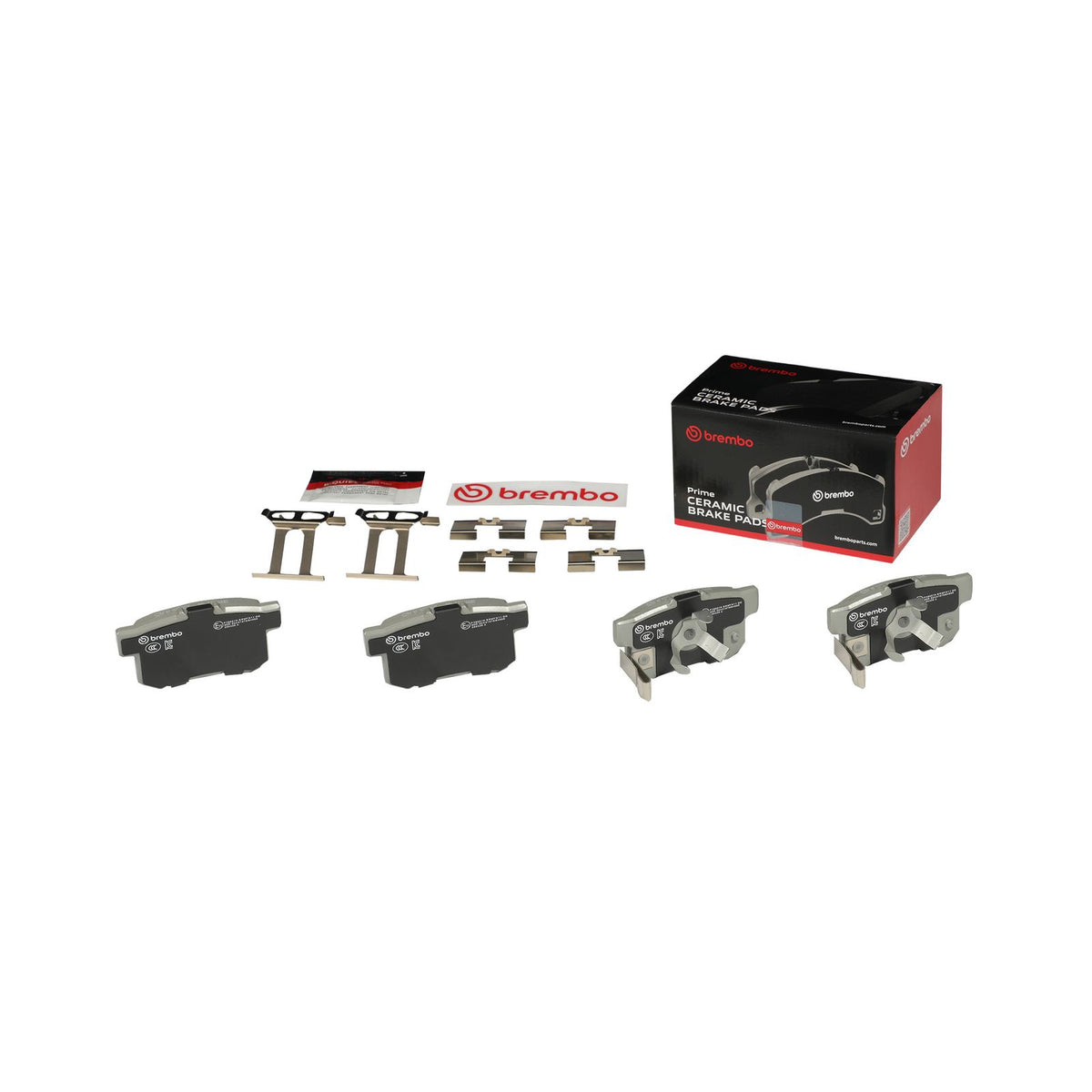 PRIME Ceramic Rear Disc Brake Pad Set - P28051N_01