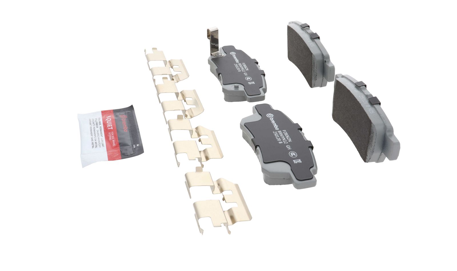 PRIME Ceramic Rear Disc Brake Pad Set - P28062N_07