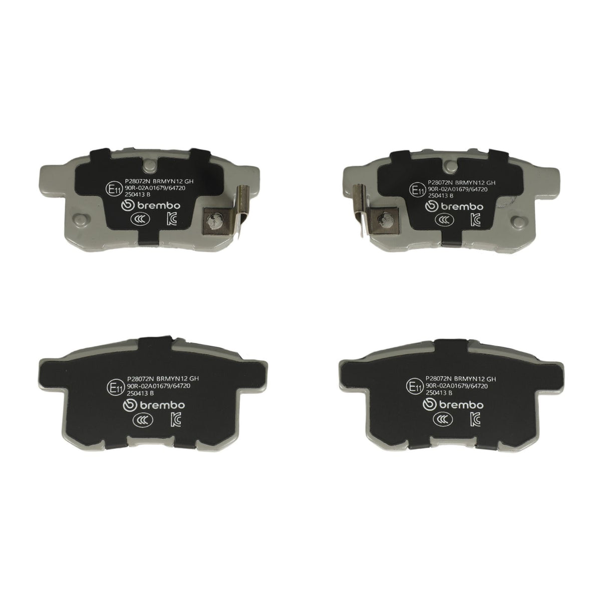 PRIME Ceramic Rear Disc Brake Pad Set - P28072N_03