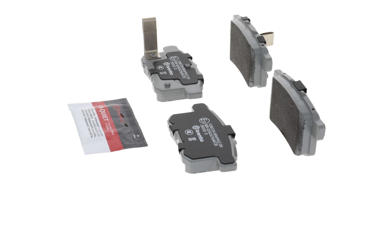 PRIME Ceramic Rear Disc Brake Pad Set - P28072N_12
