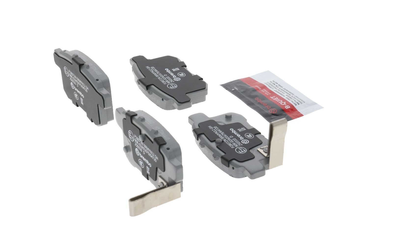 PRIME Ceramic Rear Disc Brake Pad Set - P28072N_23