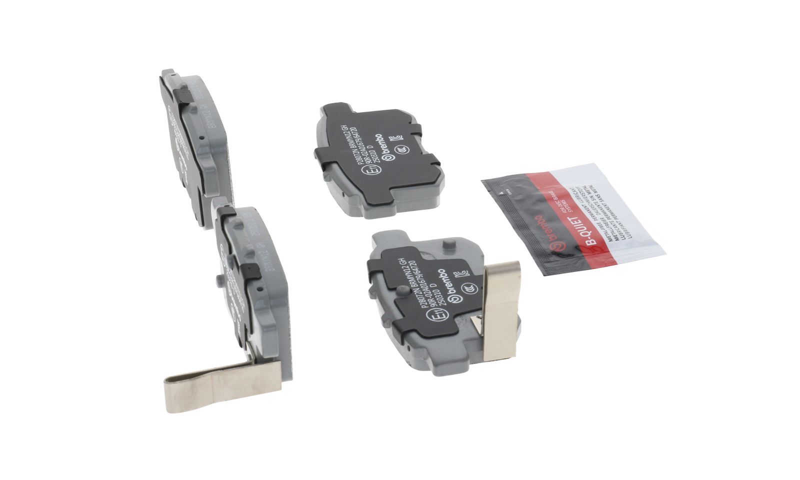 PRIME Ceramic Rear Disc Brake Pad Set - P28072N_24