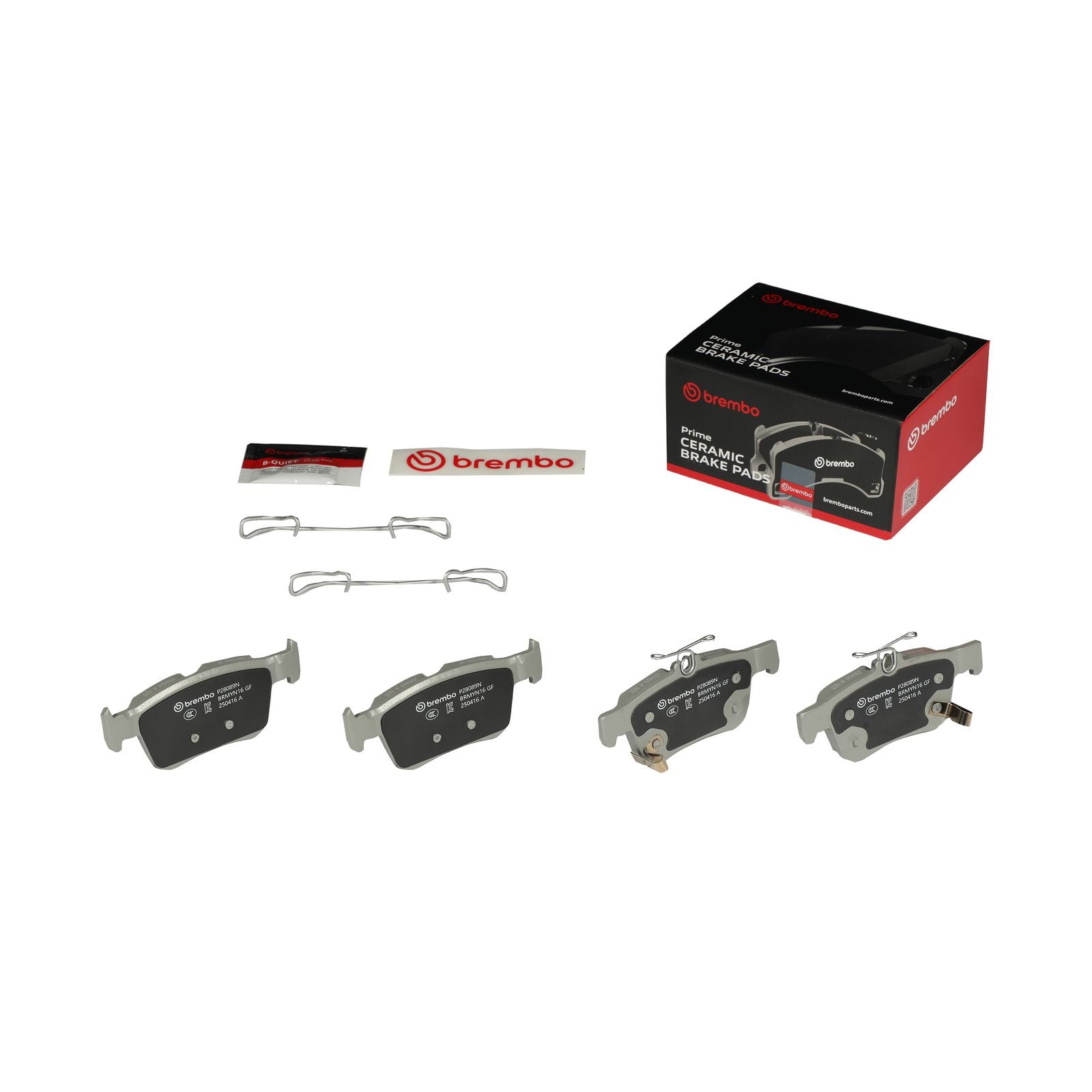 PRIME Ceramic Rear Disc Brake Pad Set - P28089N_03