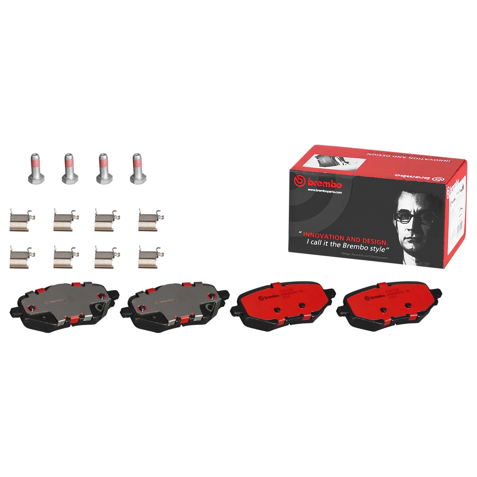 PRIME Ceramic Rear Disc Brake Pad Set - P28107N_01