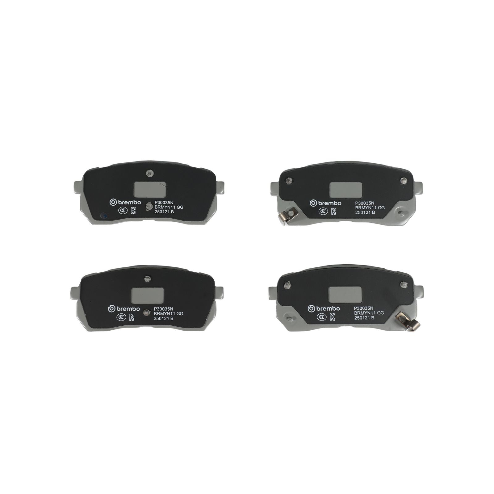 PRIME Ceramic Rear Disc Brake Pad Set - P30035N_03