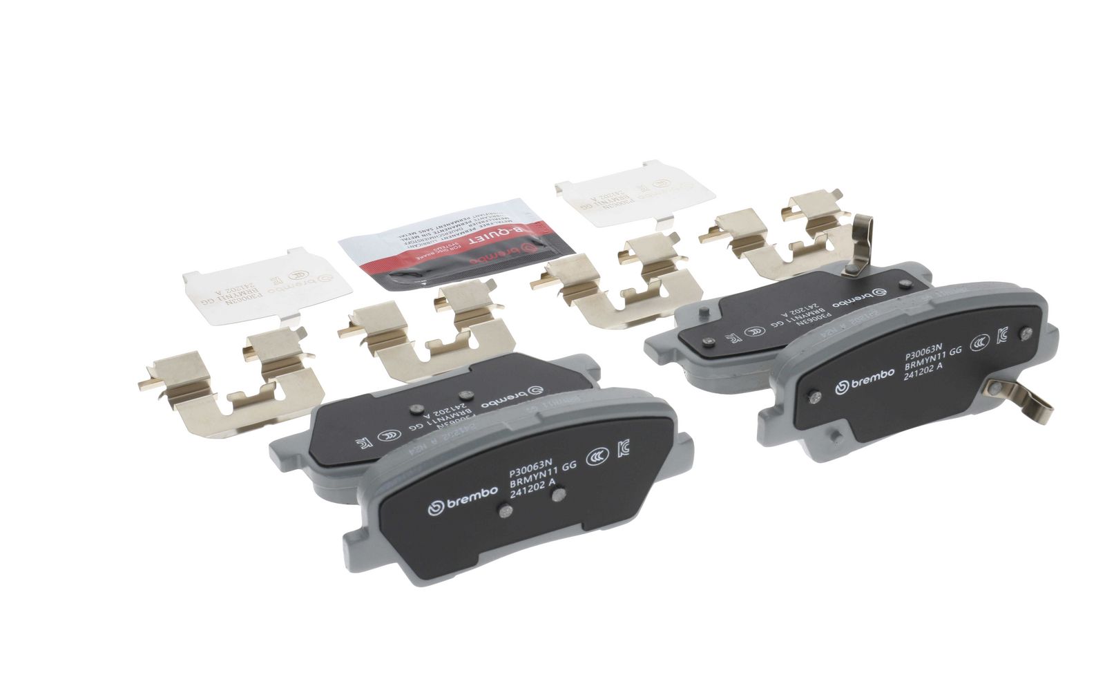 PRIME Ceramic Rear Disc Brake Pad Set - P30063N_16