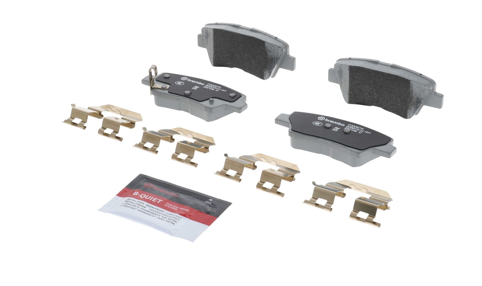 PRIME Ceramic Rear Disc Brake Pad Set - P30067N_09