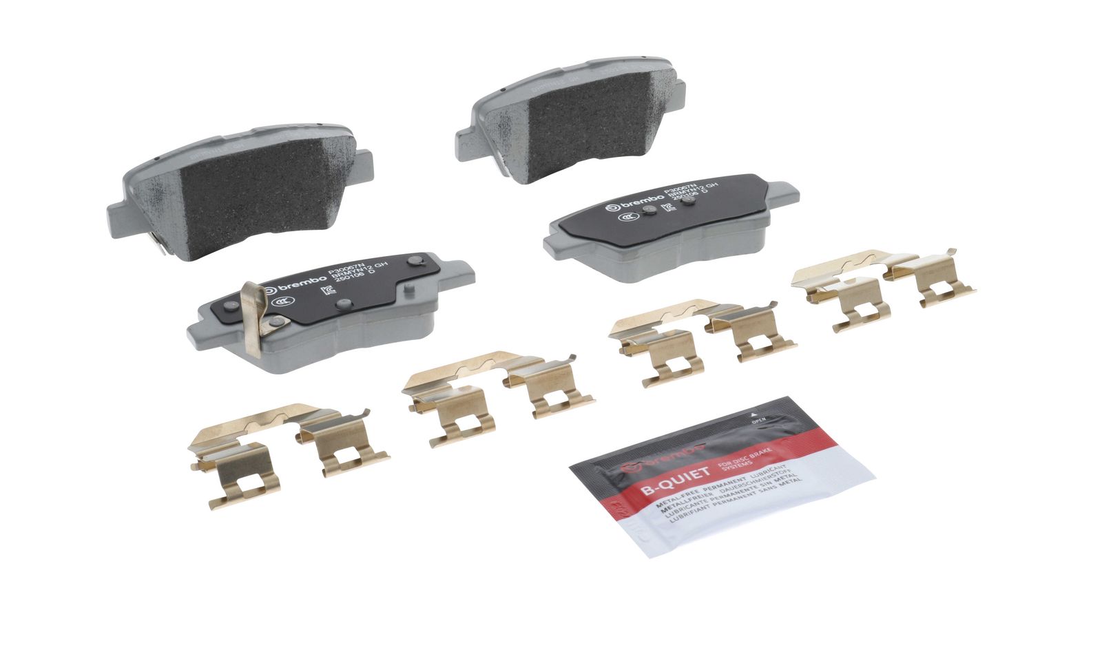 PRIME Ceramic Rear Disc Brake Pad Set - P30067N_29