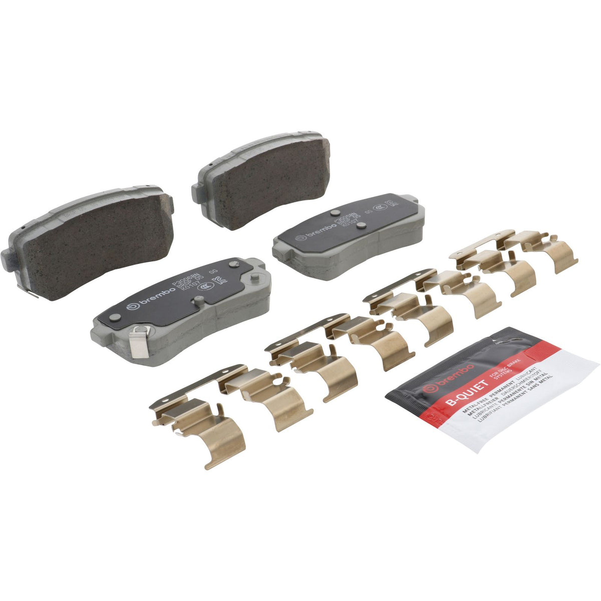 PRIME Ceramic Rear Disc Brake Pad Set - P30068N_01