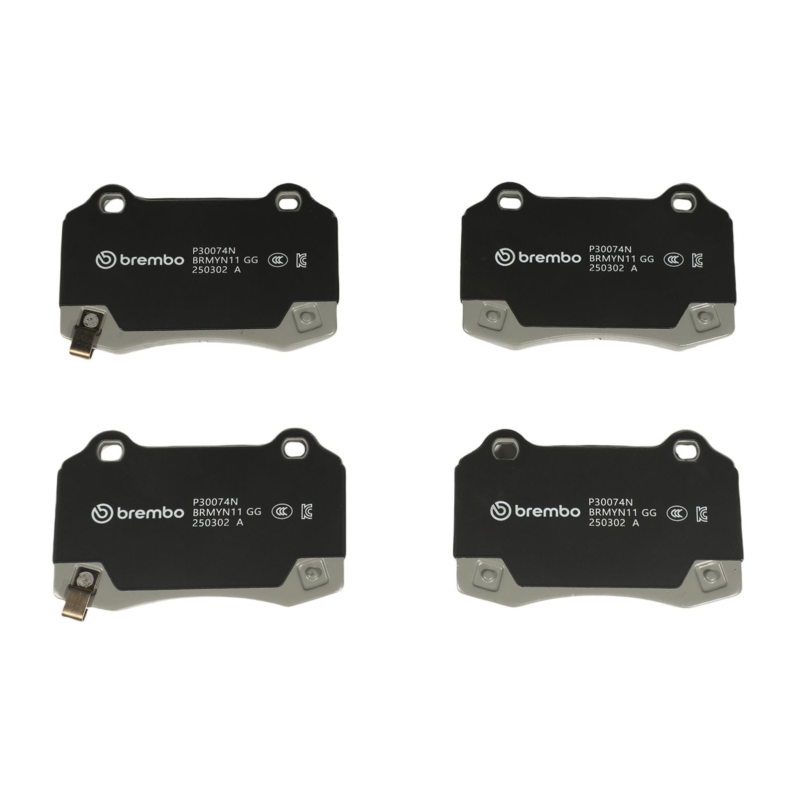 PRIME Ceramic Rear Disc Brake Pad Set - P30074N_05
