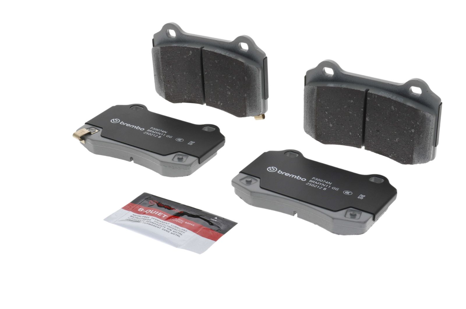 PRIME Ceramic Rear Disc Brake Pad Set - P30074N_09