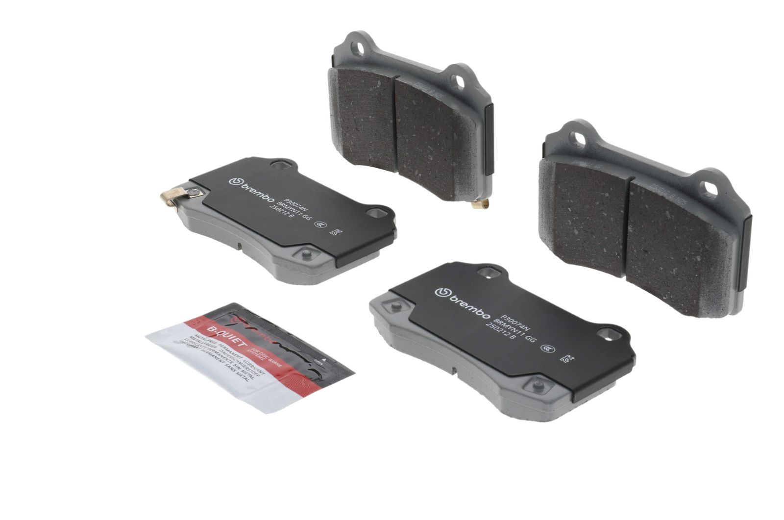 PRIME Ceramic Rear Disc Brake Pad Set - P30074N_10