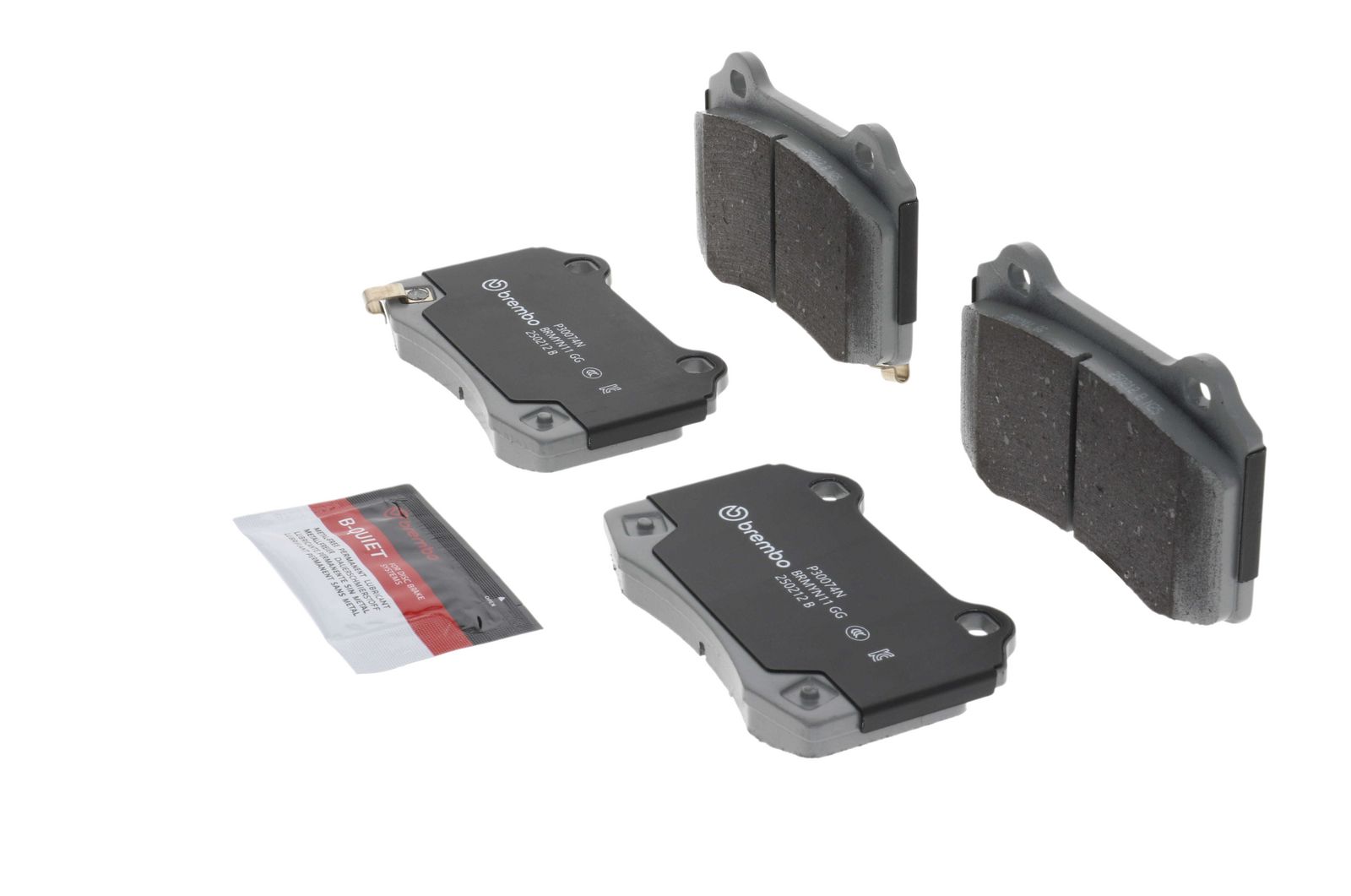 PRIME Ceramic Rear Disc Brake Pad Set - P30074N_11
