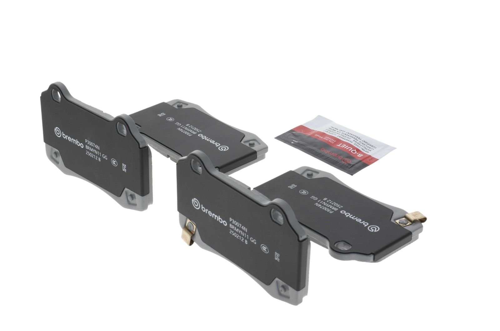 PRIME Ceramic Rear Disc Brake Pad Set - P30074N_22