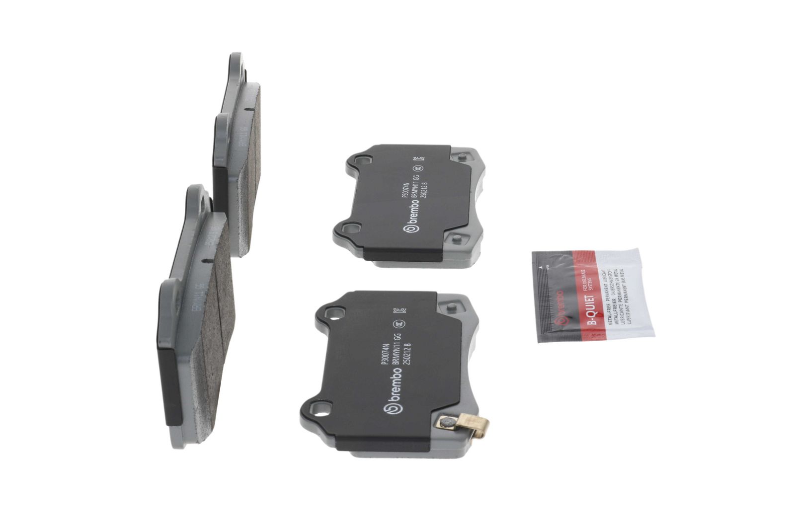 PRIME Ceramic Rear Disc Brake Pad Set - P30074N_25