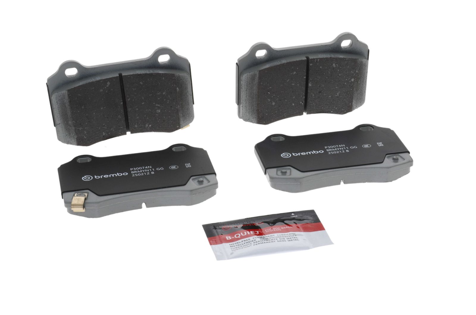 PRIME Ceramic Rear Disc Brake Pad Set - P30074N_30