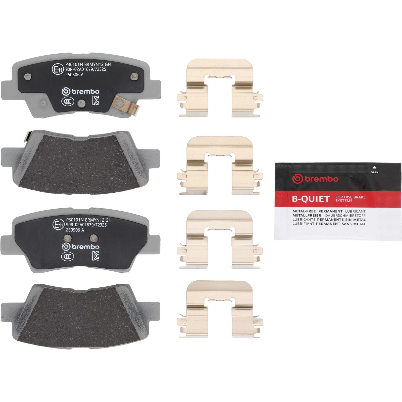 PRIME Ceramic Rear Disc Brake Pad Set - P30101N_02