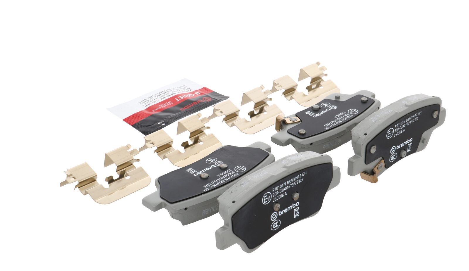 PRIME Ceramic Rear Disc Brake Pad Set - P30101N_12