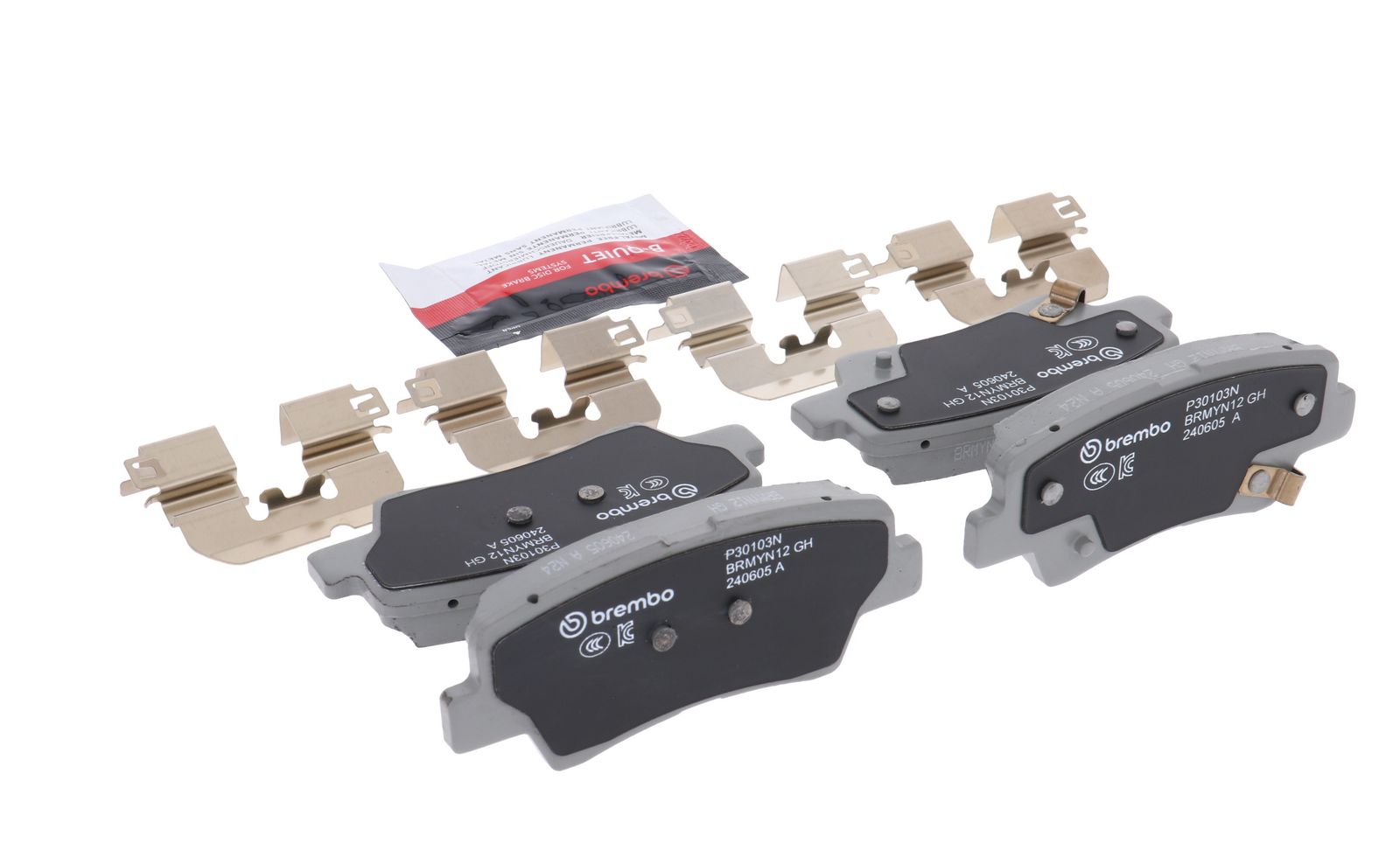 PRIME Ceramic Rear Disc Brake Pad Set - P30103N_12