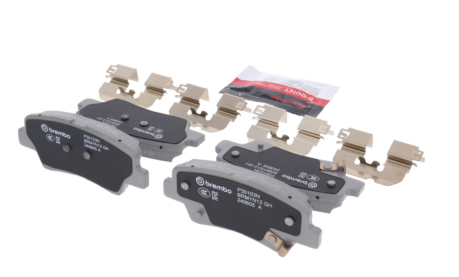 PRIME Ceramic Rear Disc Brake Pad Set - P30103N_16