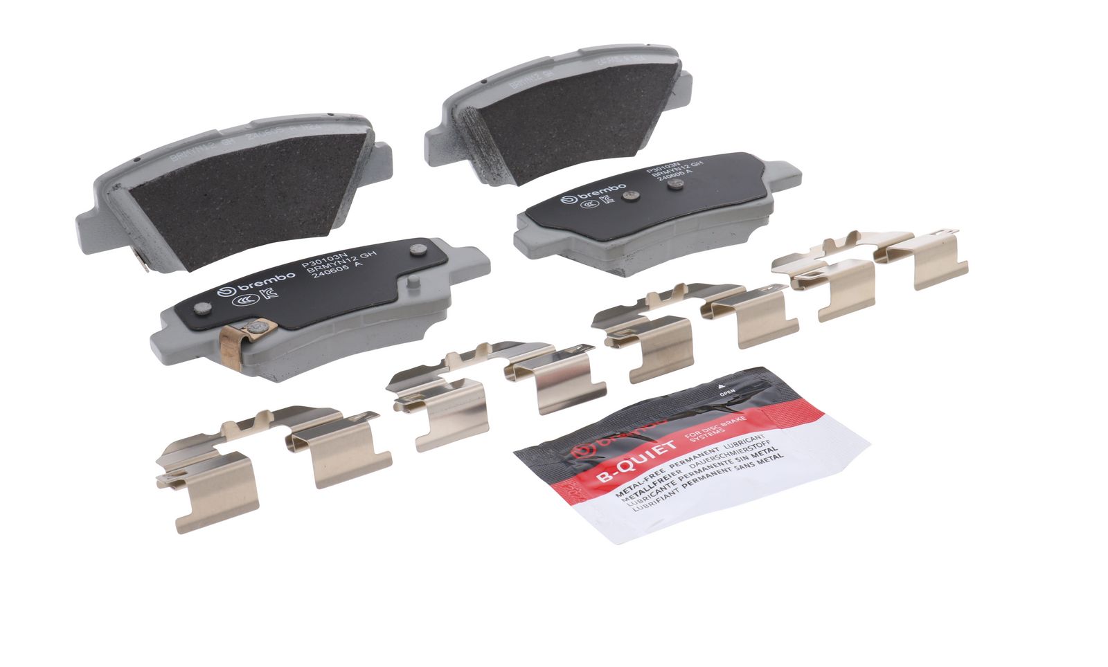 PRIME Ceramic Rear Disc Brake Pad Set - P30103N_24
